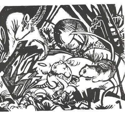 Leyenda animal de Franz Marc
